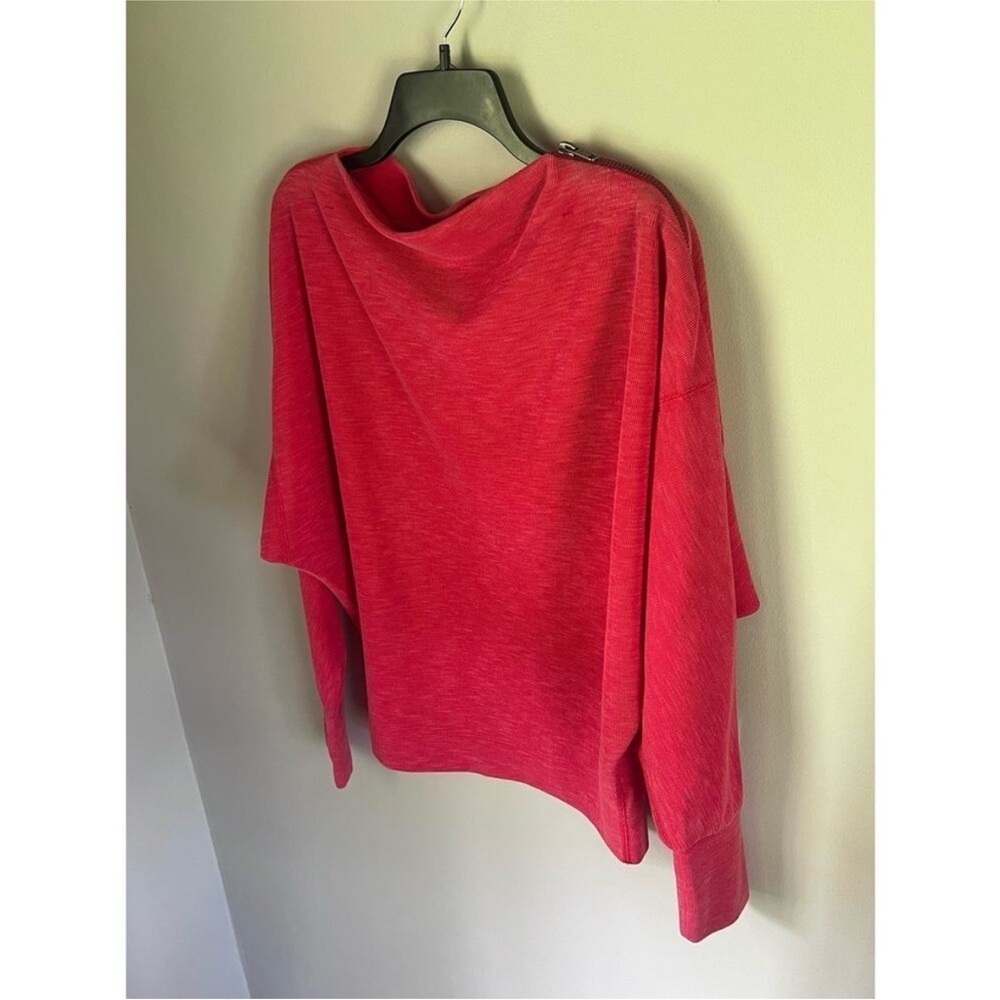 We the free nikala ribbed pullover boatneck size medium